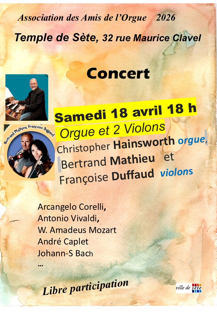 Concert orgue et violons